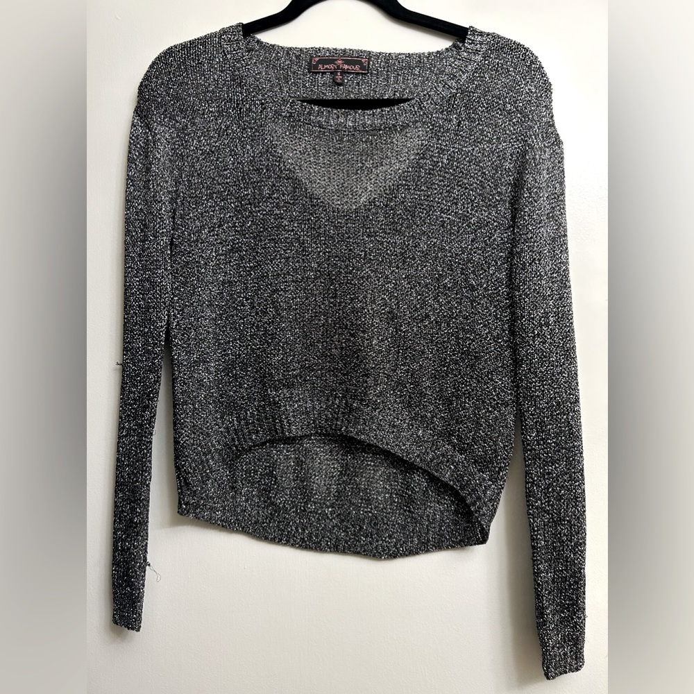 Silver Long Sleeve Size: S